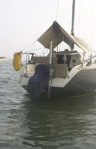 wind vane self steering south atlantic S 301p