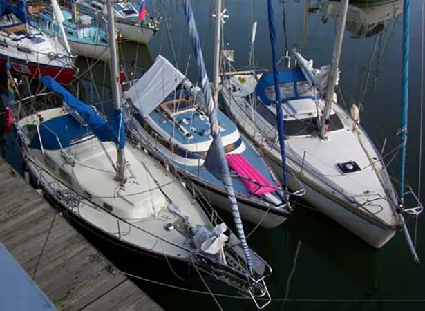 wind vane self steering south atlantic S 30k1