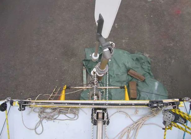 wind vane self steering south atlantic S 301u