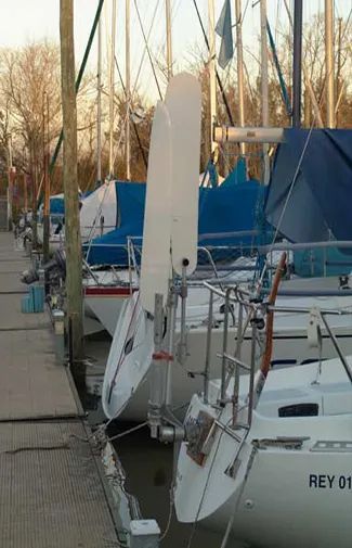 wind vane self steering south atlantic S 301y