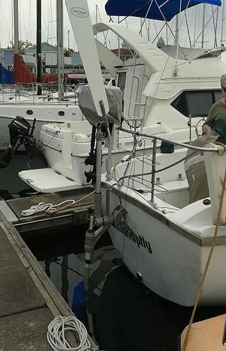 wind vane self steering south atlantic S 301jj