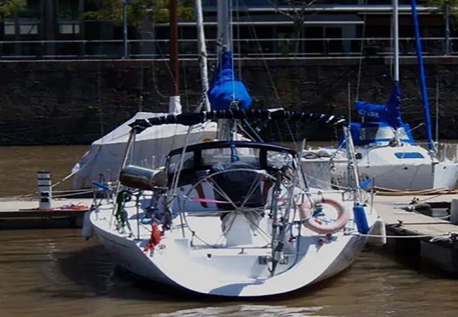 south atlantic self steering wind vane s 440 blue