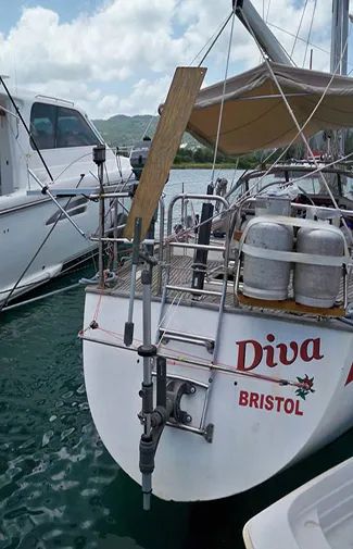 wind vane self steering south atlantic S 470