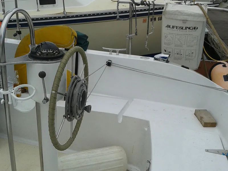 wind vane self steering south atlantic S 470