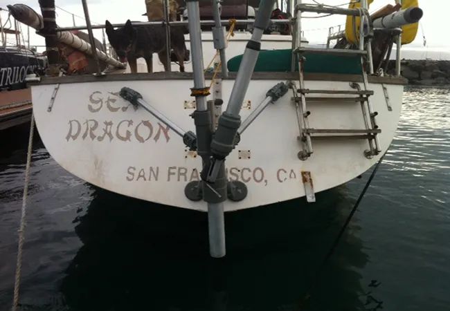 wind vane self steering south atlantic S 600