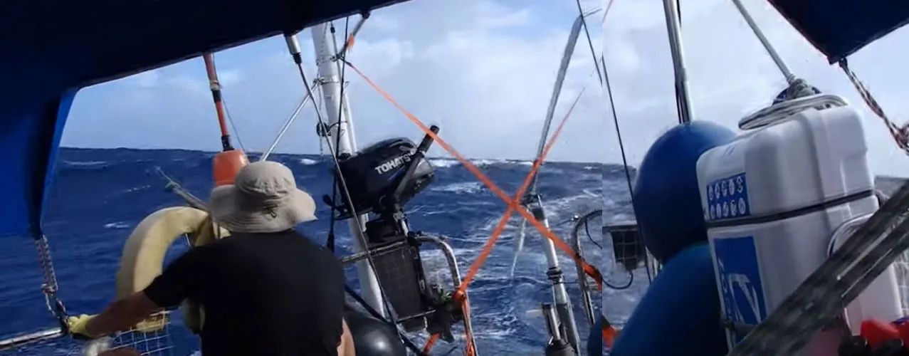 windvane selfsteering and emergency rudder south atlantic S 600